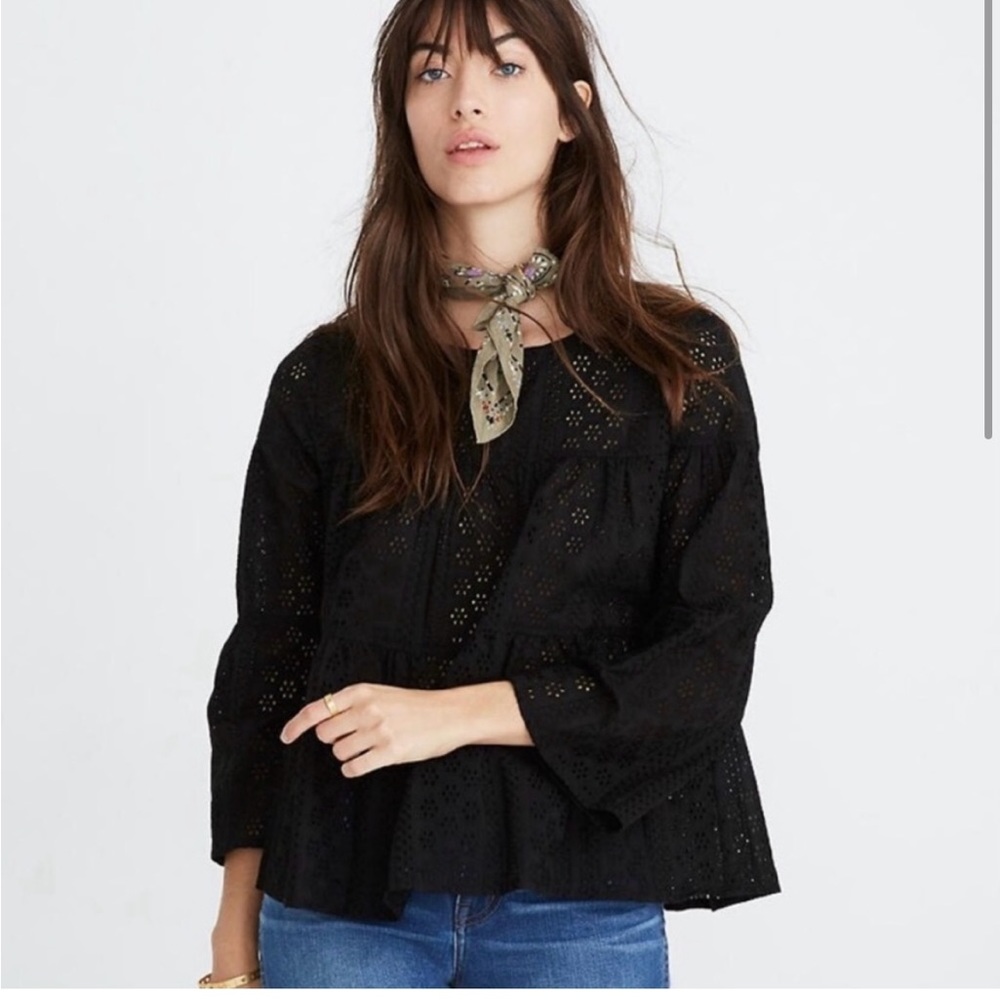 MADEWELL Eyelet Top